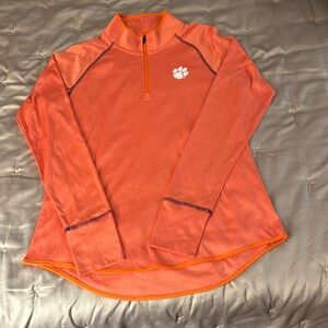 Ladies Clemson Tigers ¼ Zip Jersey